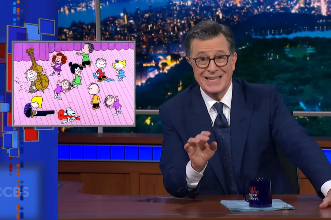 CBS va indemniser les ayants droit d’un célèbre thème des « Peanuts » après une blague de Stephen Colbert