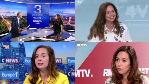Sarah Knafo : comment l&rsquo;eurodéputée est devenue un atout pour les audiences télé