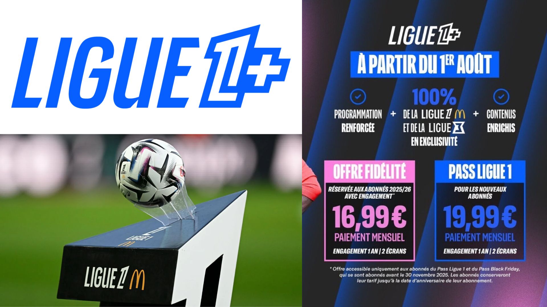 Ligue 1+ : le prix de l’abonnement grimpe à 19,99 euros par mois pour la saison 2026-2027