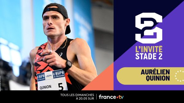 France 3 : le marcheur Aurélien Quinion au cœur de Stade 2 ce dimanche