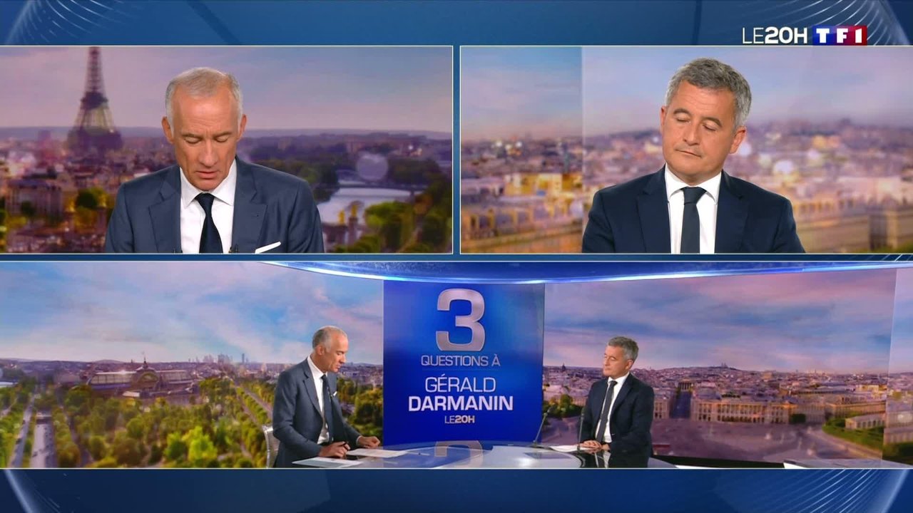 Gérald Darmanin maintient le JT de 20h de TF1 à plus de 5 millions de téléspectateurs