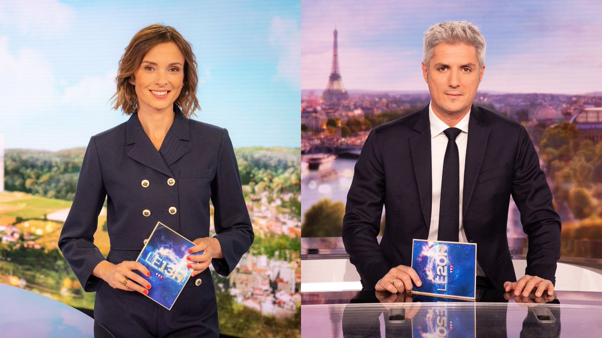 Audiences JT : TF1 domine largement les journaux de 13 heures et de 20 heures