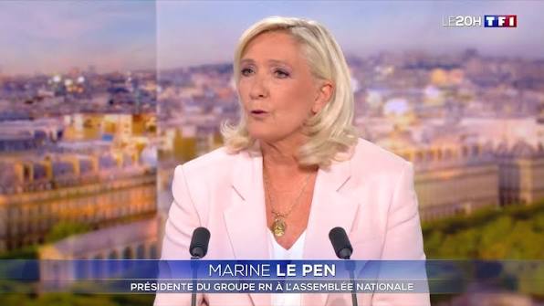 Audiences : Marine Le Pen dope le « 20 Heures » de TF1