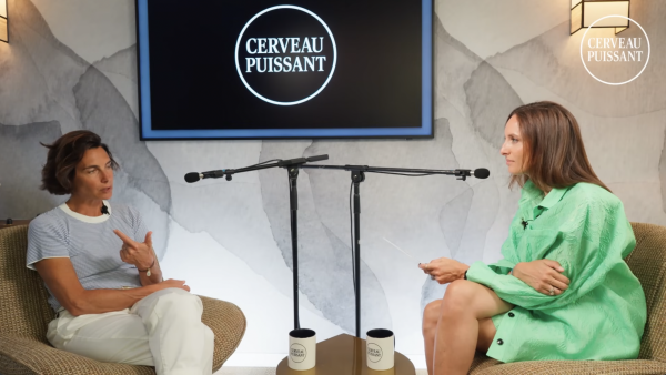 Alessandra Sublet se confie sur sa reconversion dans le podcast « Cerveau Puissant »