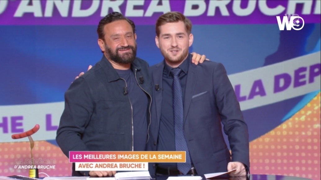 Andrea Bruche quitte Cyril Hanouna après cinq saisons à ses côtés