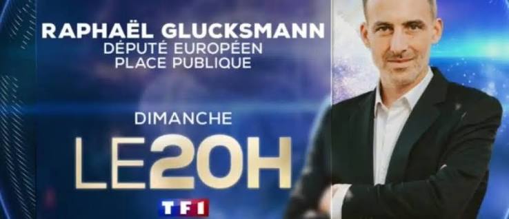 Raphaël Glucksmann au 20H de TF1, Léa Salamé vers un retrait