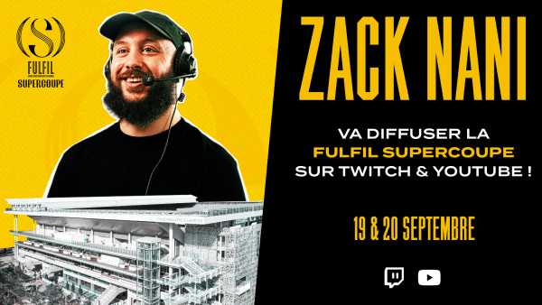 Basket : Zack Nani récupère la Supercoupe en clair sur Twitch et YouTube