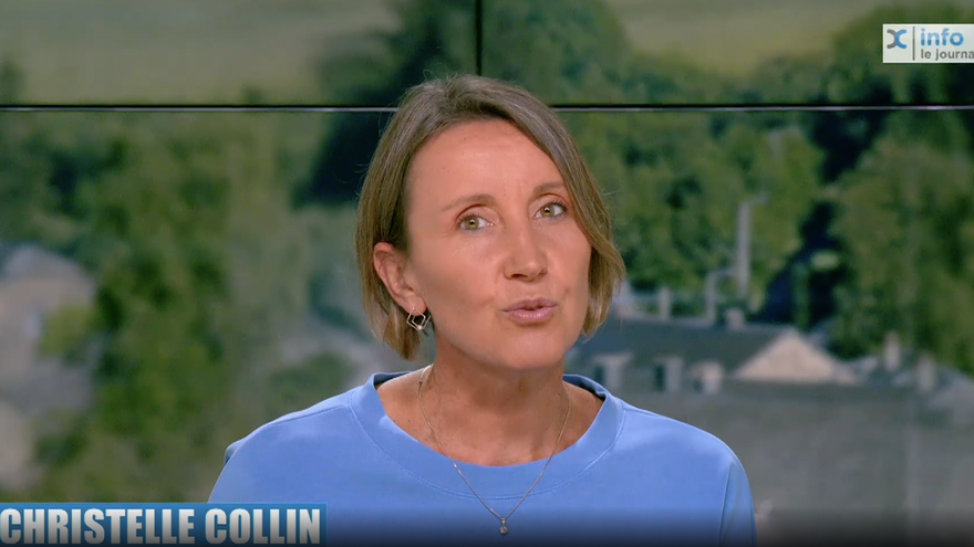 Christelle Collin, le visage de TV Lux au plus près de l’actualité du Luxembourg belge