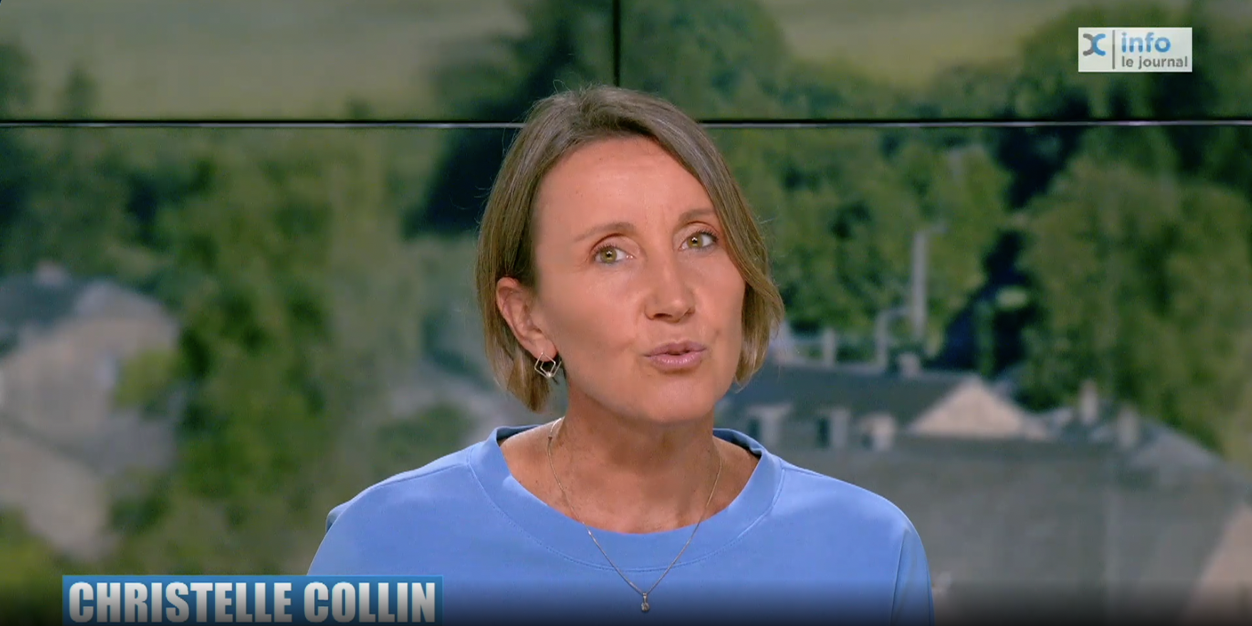 Christelle Collin, le visage de TV Lux au plus près de l’actualité du Luxembourg belge