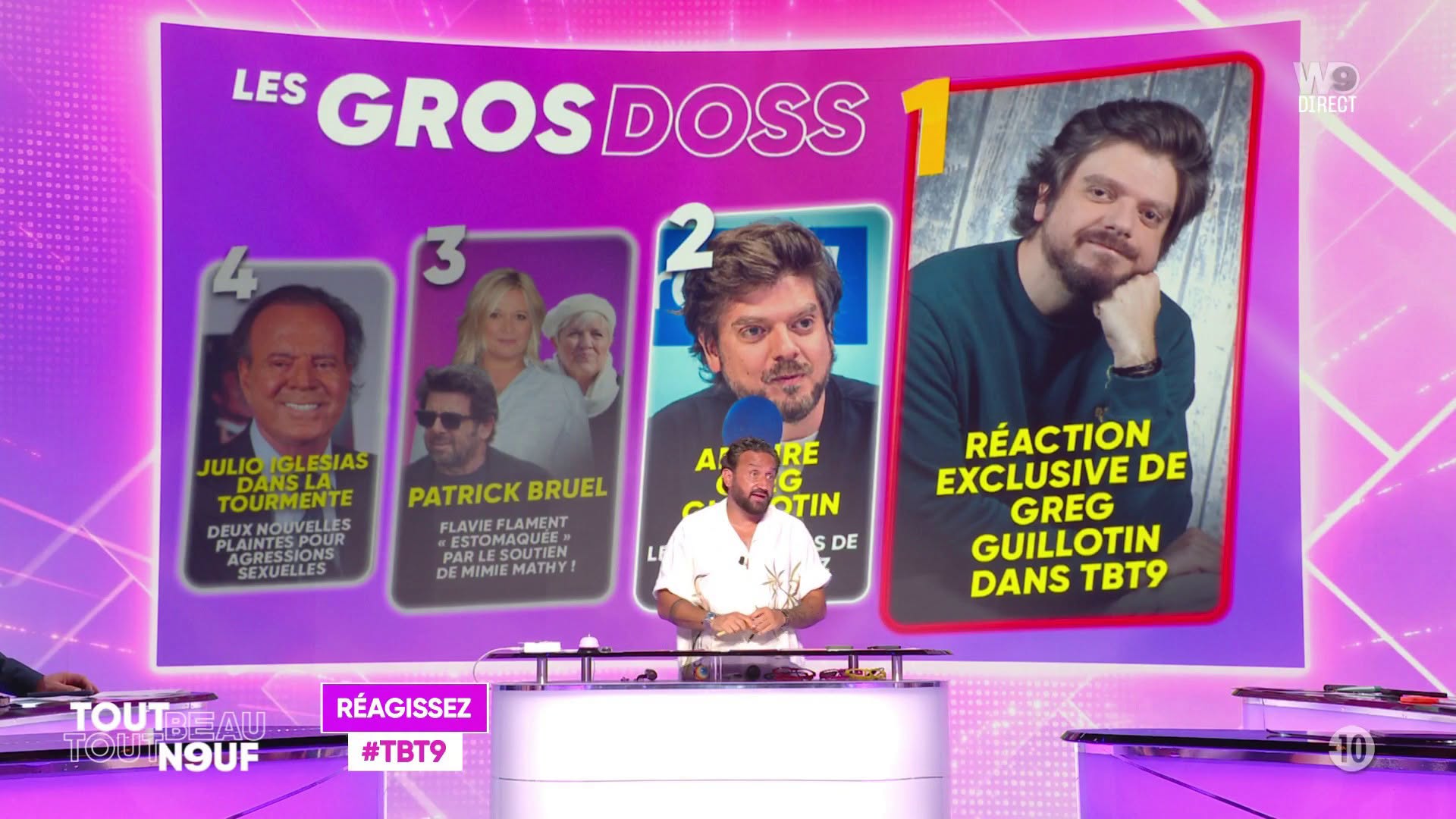 Greg Guillotin reconnaît des violences conjugales, Cyril Hanouna se dit « abasourdi »