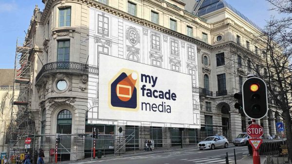MyFacadeMedia lance une plateforme belge dédiée à la publicité OOH temporaire