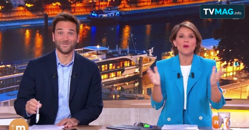 Audiences : « Télématin » largement leader avec Mélanie Taravant et Samuel Ollivier