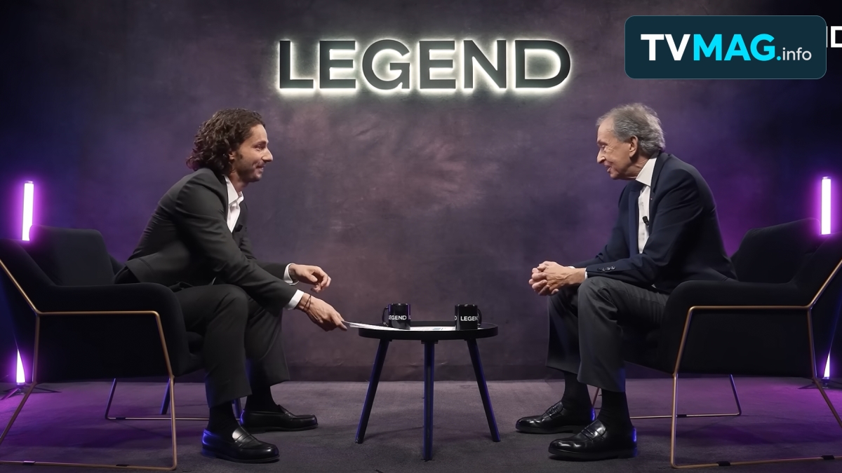 Guillaume Pley reçoit Bernard Arnault dans un entretien exceptionnel sur LEGEND