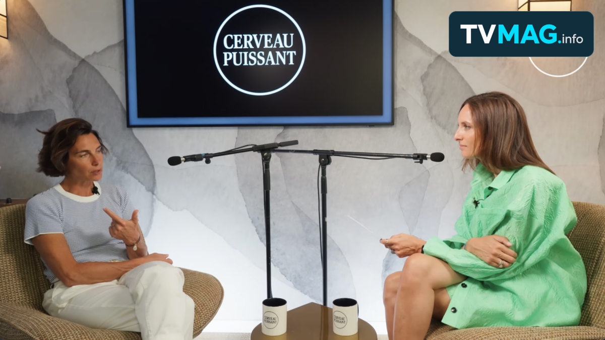 Alessandra Sublet se confie sur sa reconversion dans le podcast « Cerveau Puissant »