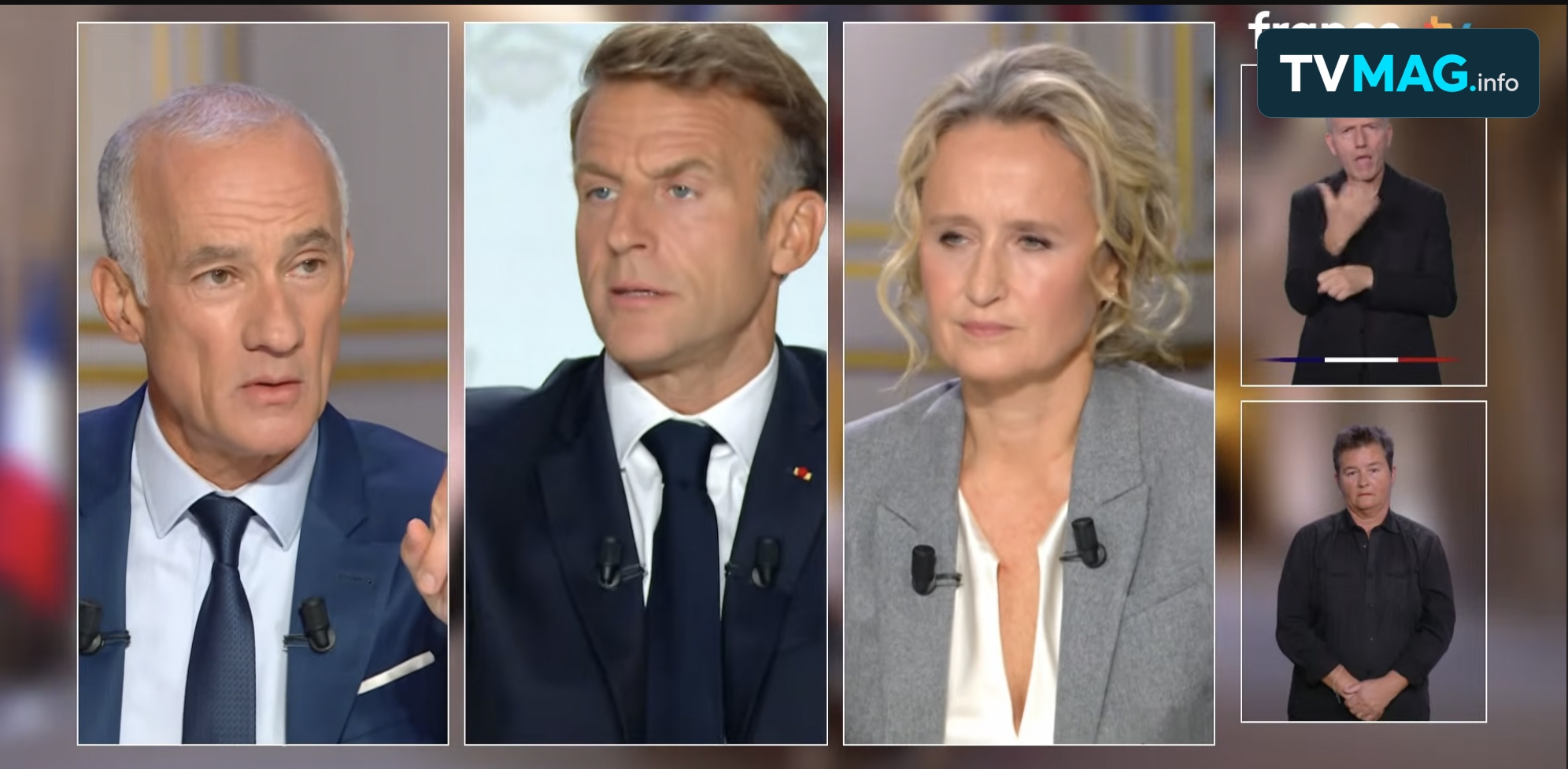 Audiences : plus de 8,6 millions de téléspectateurs devant Emmanuel Macron sur TF1 et France 2