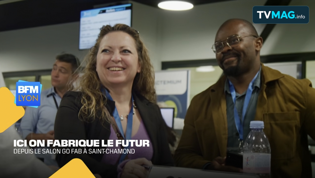 BFM Lyon délocalise son antenne à GoFab pour une émission sur l’industrie du futur