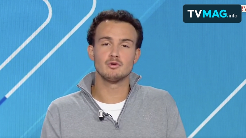Romain Harent, l’un des visages montants de la chaîne L’Équipe