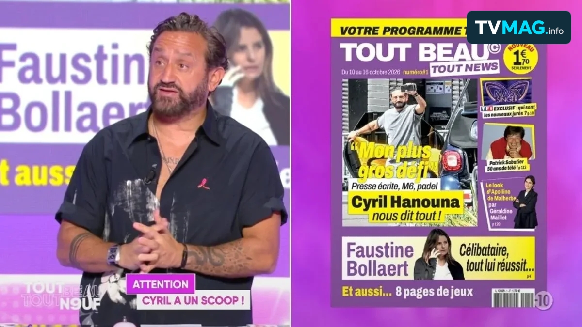 Cyril Hanouna lance « Tout beau tout news » avec Michel Moulin aux commandes de TBT Press