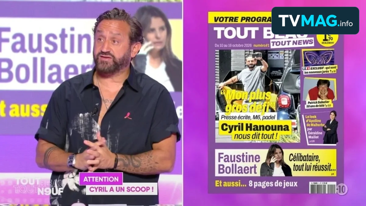 Cyril Hanouna lance « Tout beau tout news » avec Michel Moulin aux commandes de TBT Press