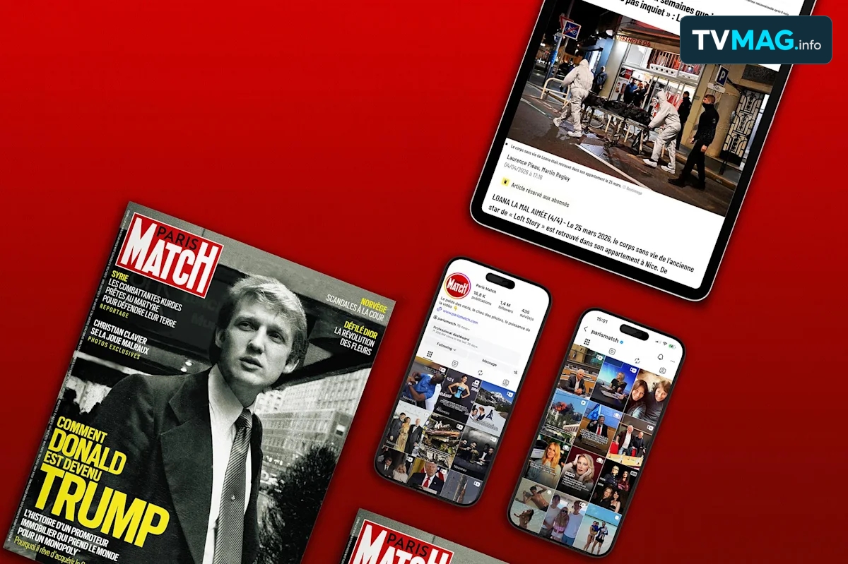 Paris Match franchit les 7 millions d’abonnés sur TikTok après une forte accélération en 2026