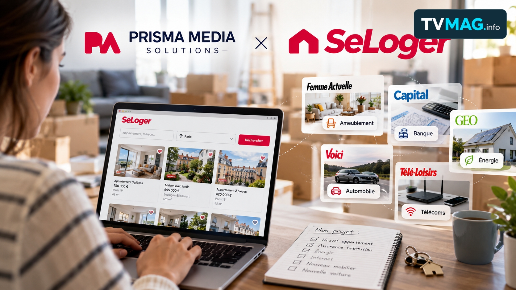 Prisma Media s’allie à SeLoger pour muscler sa publicité ciblée grâce à la donnée immobilière