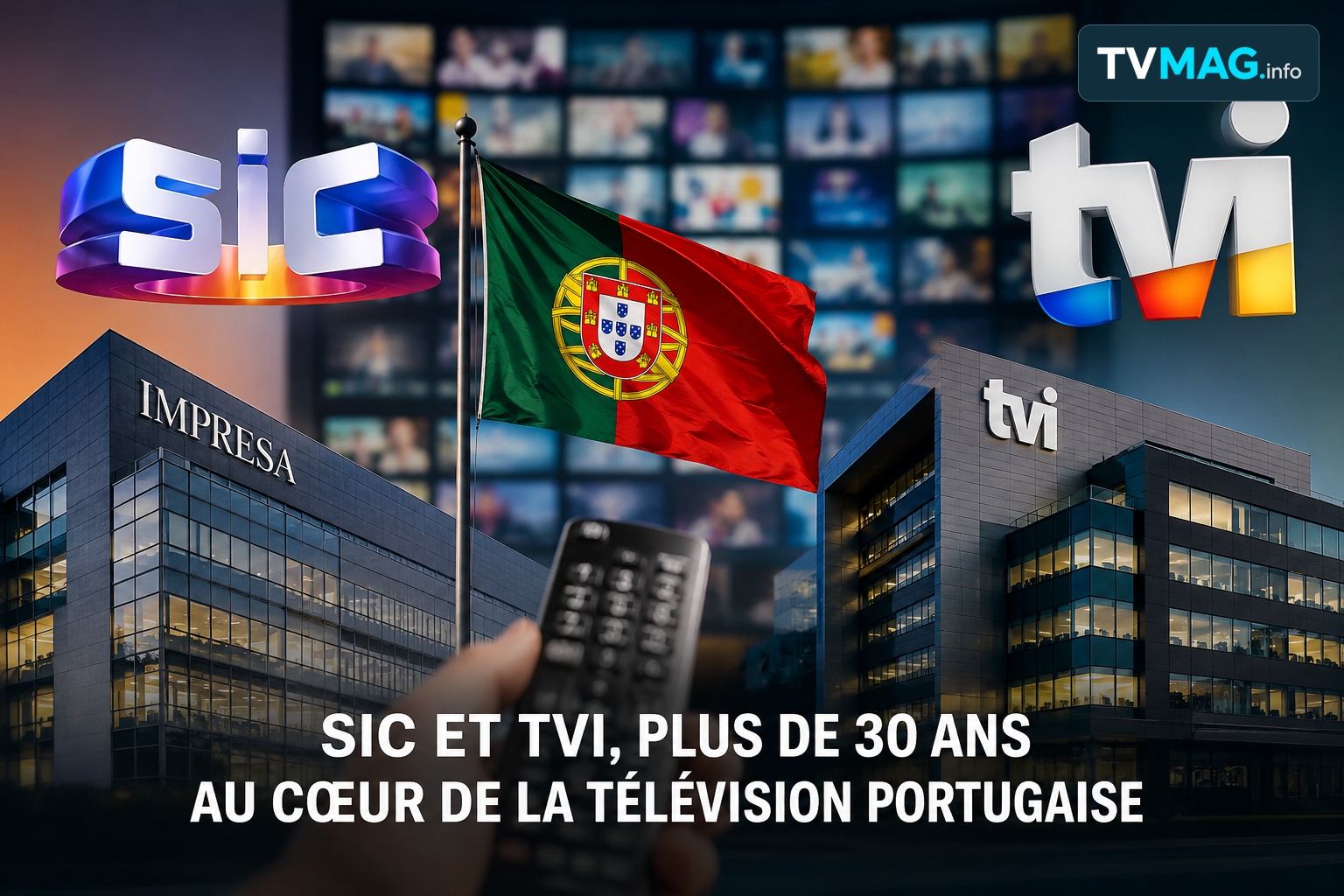 Télévision privée au Portugal : comment SIC et TVI ont bouleversé le paysage audiovisuel portugais
