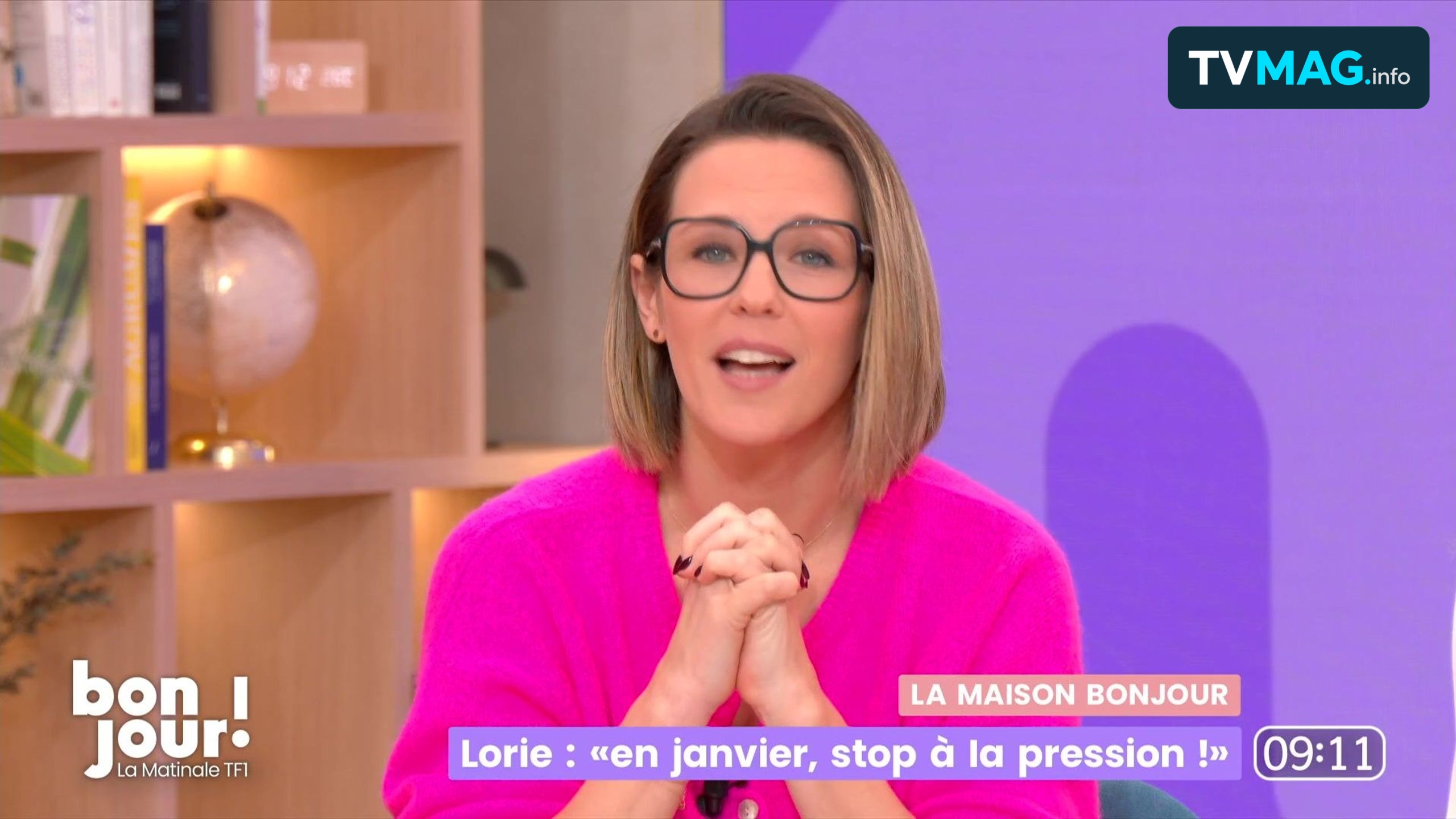 Après seulement six mois, Lorie quitte déjà la matinale de Bruce Toussaint sur TF1